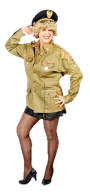 Bette Midler in full military uniform belting out Boogie Woogie Bugle Boy will bring your party to life.